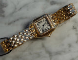 Cartier - Unworn Panthère De Cartier Small 22 x 30mm White Dial Diamond Bezel WJPN0049