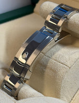 Rolex - Unworn Datejust 41 Black Diamond Dial Oyster Bracelet 126334 with STICKERS