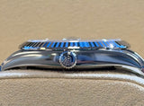 Rolex - Unworn Datejust 41 Black Diamond Dial Oyster Bracelet 126334 with STICKERS