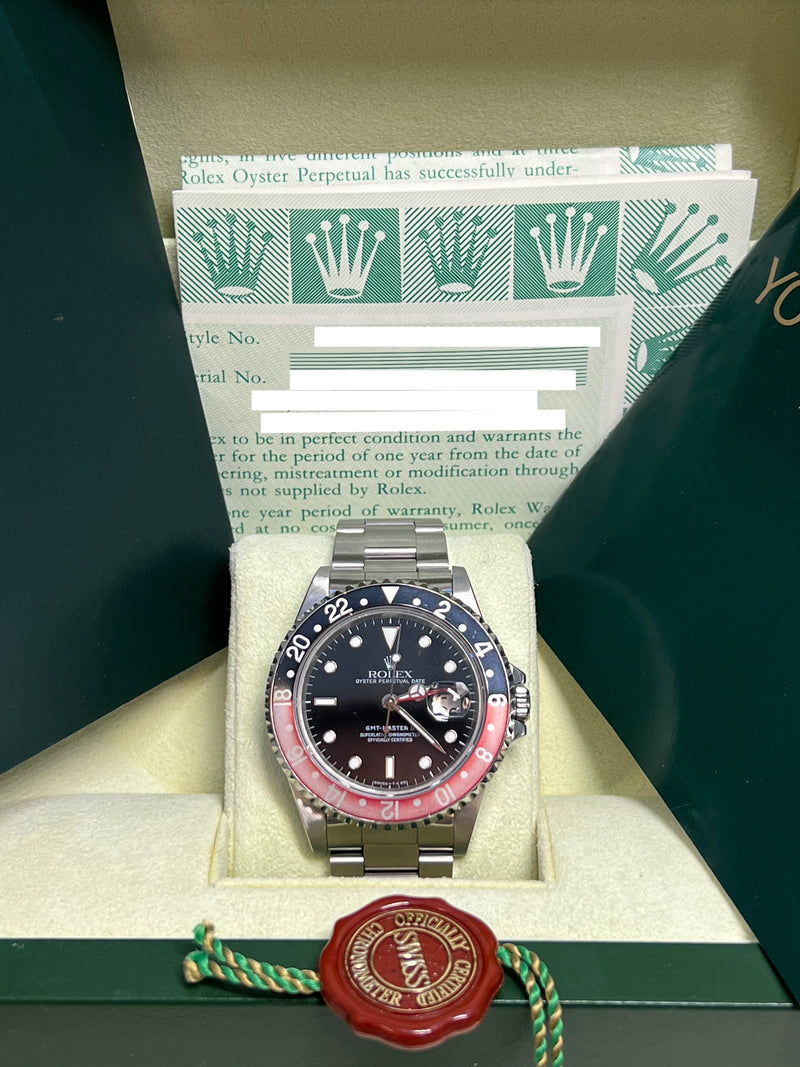 Rolex Pre-owned GMT-Master II Coca Cola (Coke) 16710 – David and