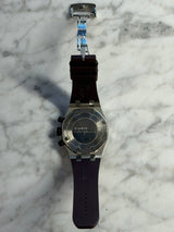 Audemars Piguet - Pre-owned Royal Oak Offshore Lady Chronograph Purple Dial Diamond Bezel 26048SK