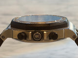 Audemars Piguet - Pre-owned Royal Oak Offshore Lady Chronograph Purple Dial Diamond Bezel 26048SK