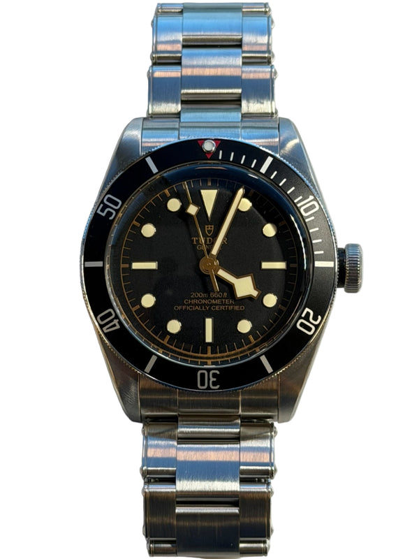Tudor - Pre-owned Black Bay Heritage Black Bezel Oyster Bracelet 79230N