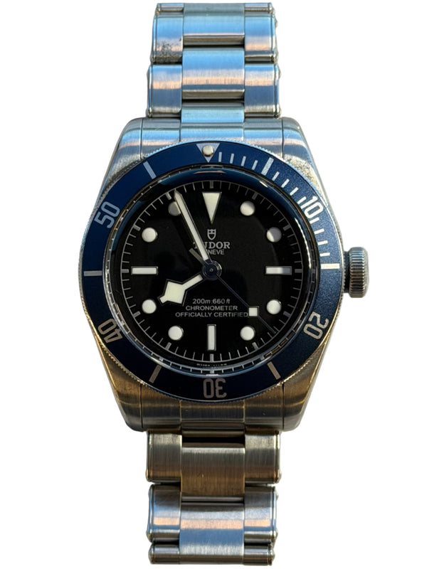 Tudor - Pre-owned Black Bay Heritage Blue Bezel Oyster Bracelet 79230B