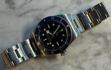 Tudor - Pre-owned Black Bay Heritage Blue Bezel Oyster Bracelet 79230B