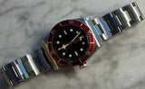 Tudor - Pre-owned Black Bay Heritage Red Bezel Oyster Bracelet 79230R