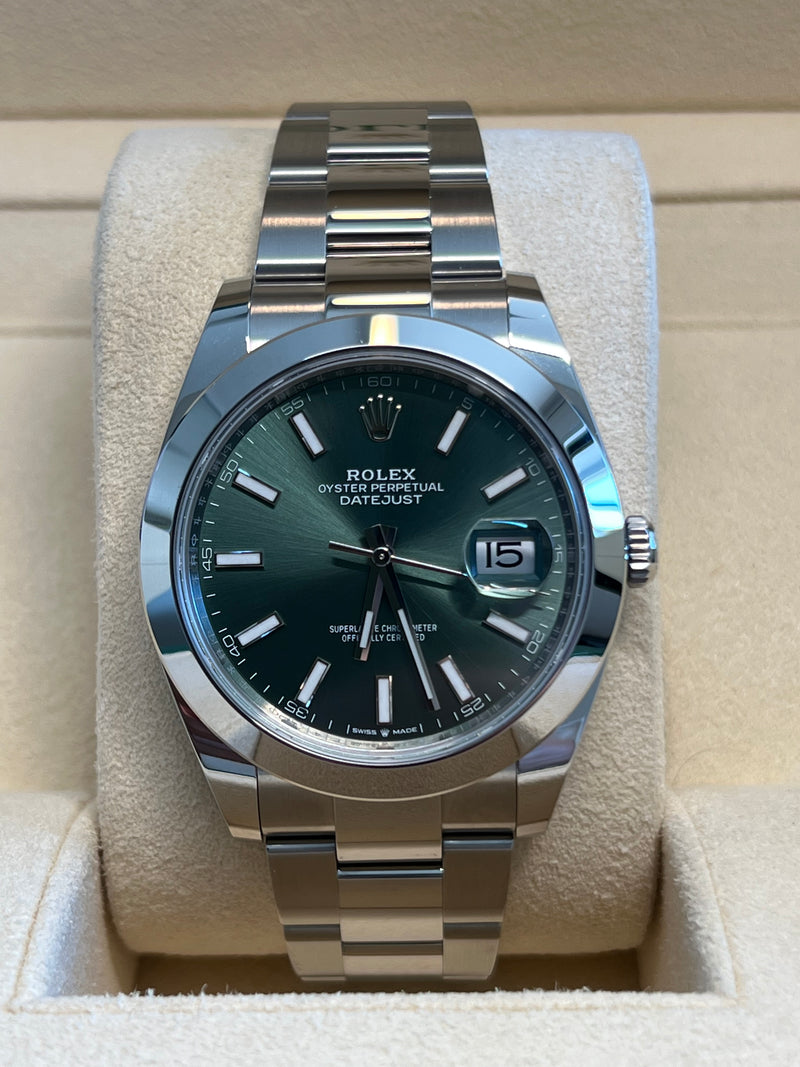 Rolex 126300 Rhodium Rolex Datejust Rolex Unworn Datejust 41mm