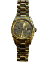 Rolex - Pre-owned Yellow Gold Day-Date 36 "Presidential" Champagne Dial 1803