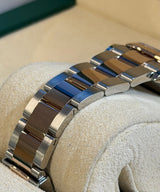 Rolex - Pre-owned Two Tone Rose Gold Datejust 36 Rhodium Diamond VI Dial Oyster Bracelet 126231