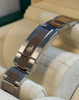 Rolex - Pre-owned Two Tone Rose Gold Datejust 36 Rhodium Diamond VI Dial Oyster Bracelet 126231