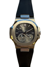 Patek Philippe - Pre-owned White Gold Nautilus Grey Dial 5712G