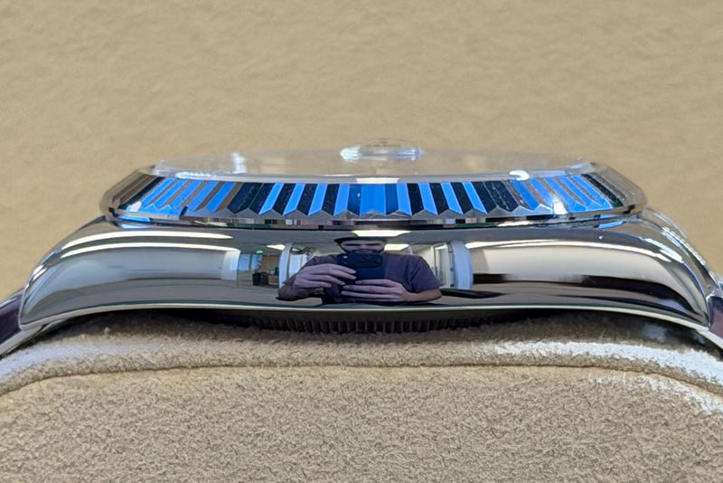 Rolex - Pre-owned Datejust 41 Rhodium Diamond Dial Oyster Bracelet 116334