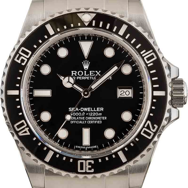 Rolex Pre owned Sea Dweller 4000 SD4K 116600 David and Sons Timepieces