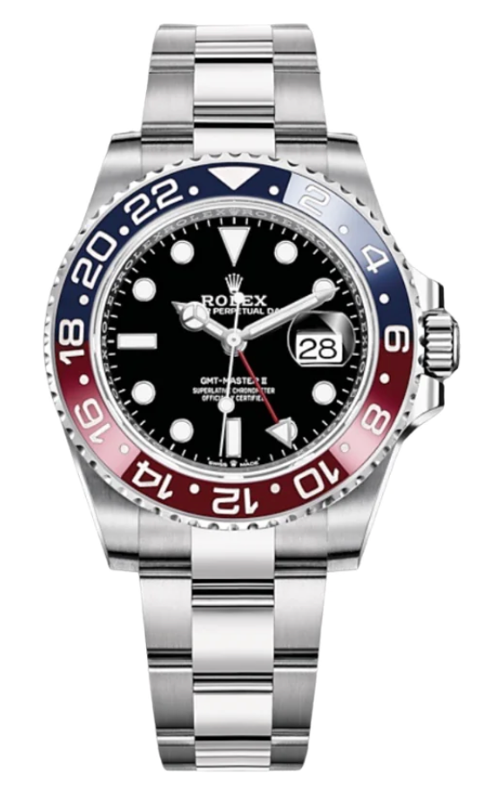 Rolex - Pre-owned GMT Master II Pepsi 126710BLRO Oyster