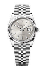 Rolex - Unworn Two Tone Rose Gold Datejust 36 Silver Motif Dial 126231