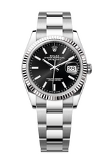 Rolex - Unworn Datejust 36 Black Index Dial Oyster Bracelet 126234