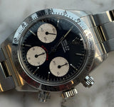 Rolex - Pre-owned Stainless Steel Daytona "Big Red" Black Dial 6265
