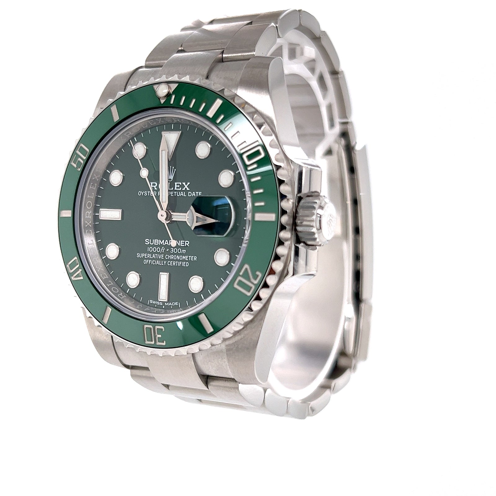 Rolex Unworn Submariner Hulk 116610LV – David and Sons Timepieces