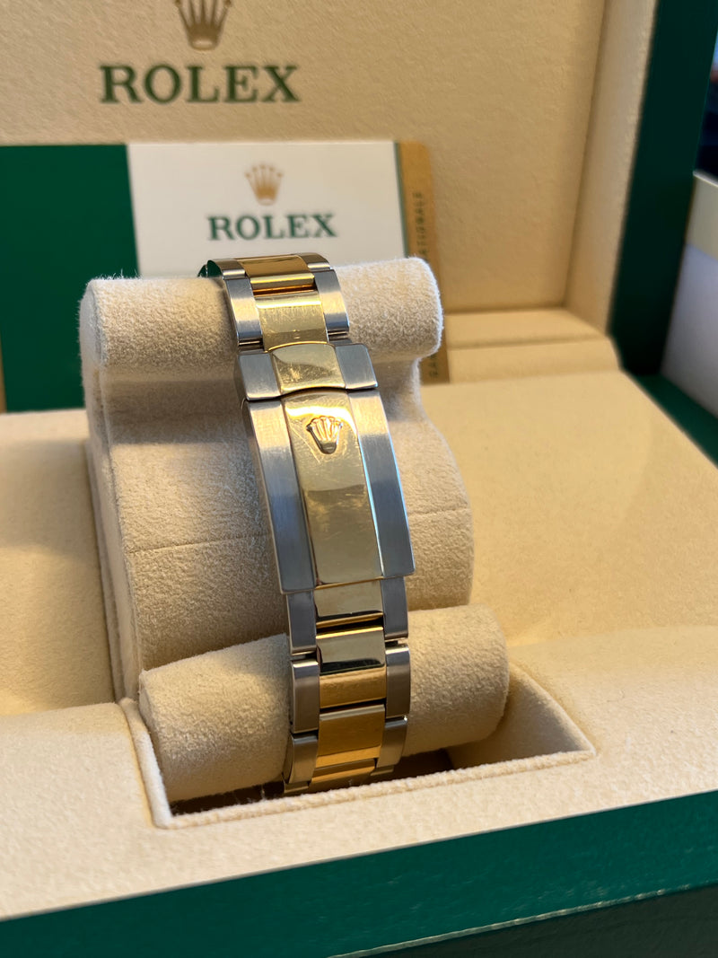 Rolex - Pre-owned Two Tone Yellow Gold Datejust 41mm Champagne Dial 126333