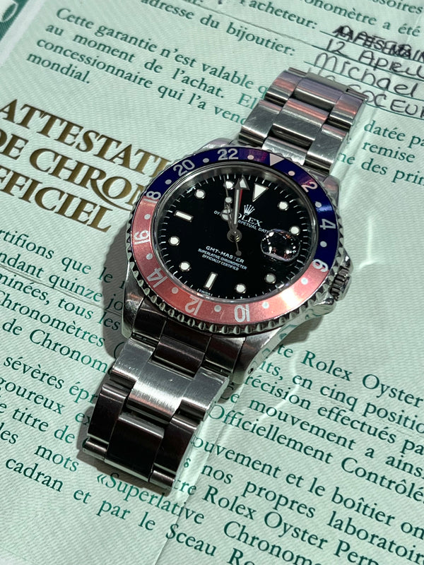 Rolex - Pre-owned GMT Master Pepsi 16700