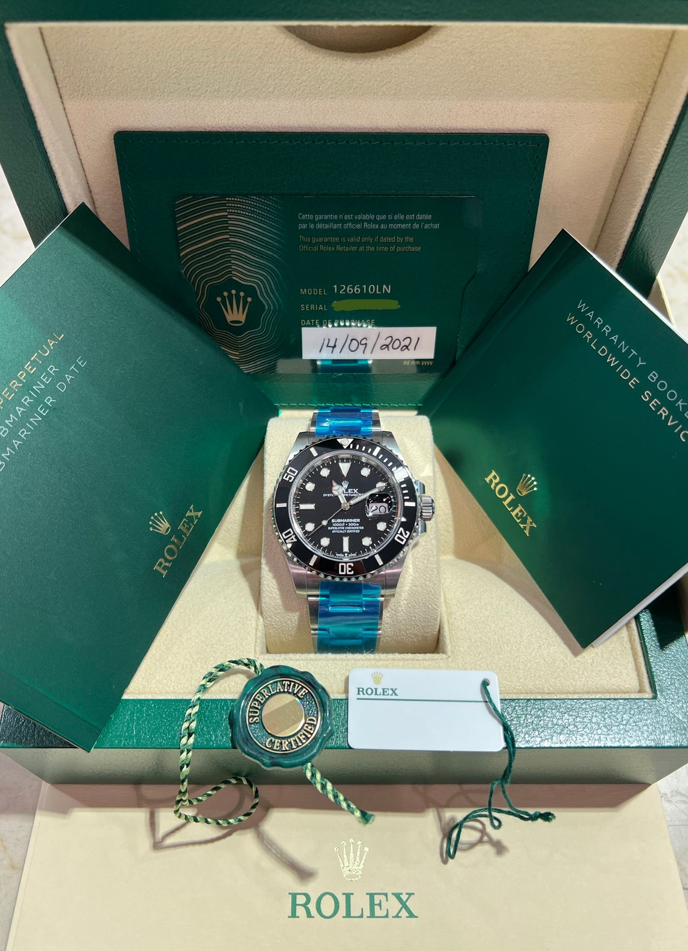 Rolex - Unworn Submariner Date 126610LN – David and Sons Timepieces