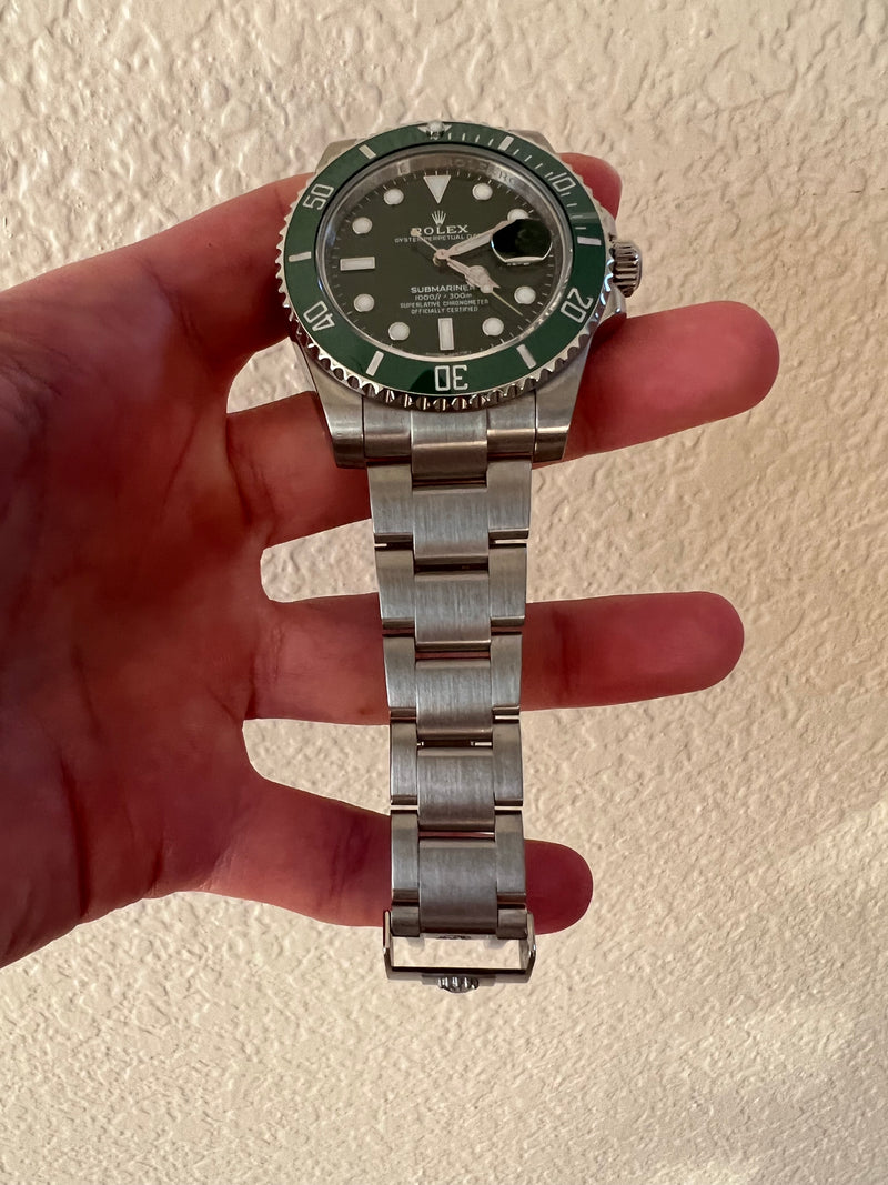 Rolex - Pre-owned Submariner Hulk 116610LV – David and Sons Timepieces