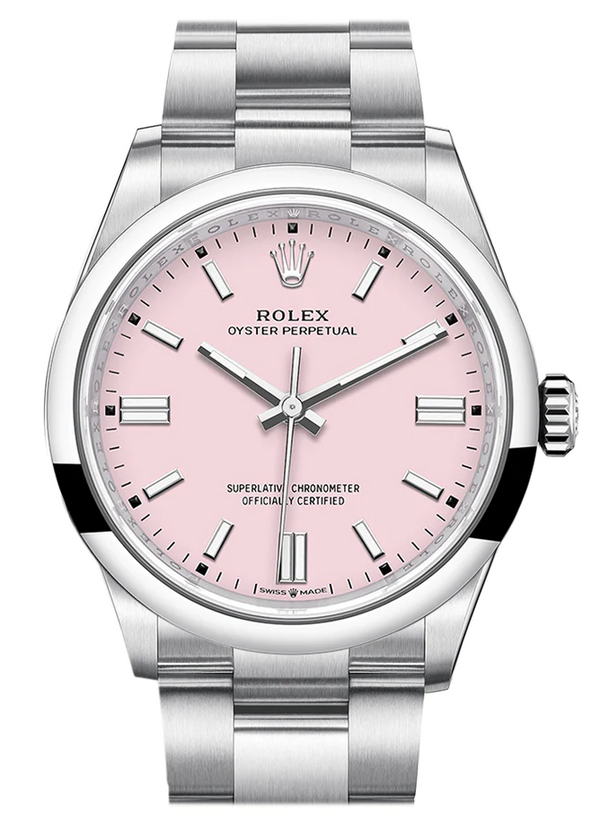 Rolex - Unworn Oyster Perpetual 36mm Pink Dial 126000