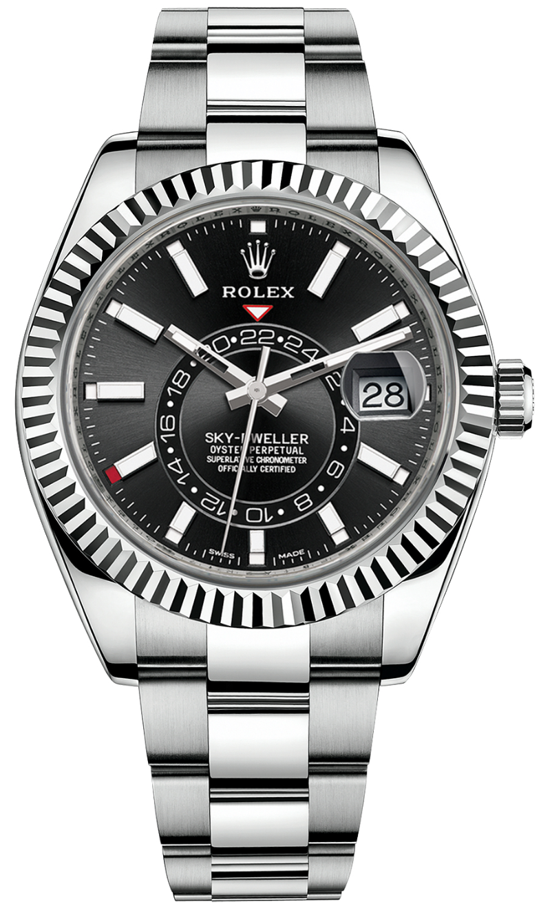 Rolex - Unworn Sky-Dweller Black Dial 326934