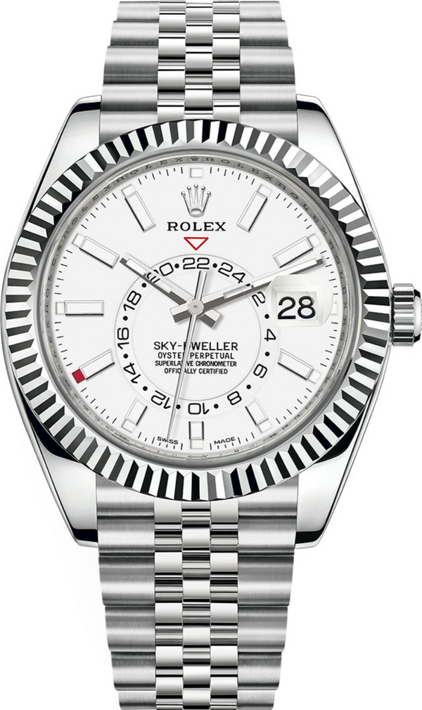 Rolex - Unworn Sky-Dweller Jubilee White Dial 326934