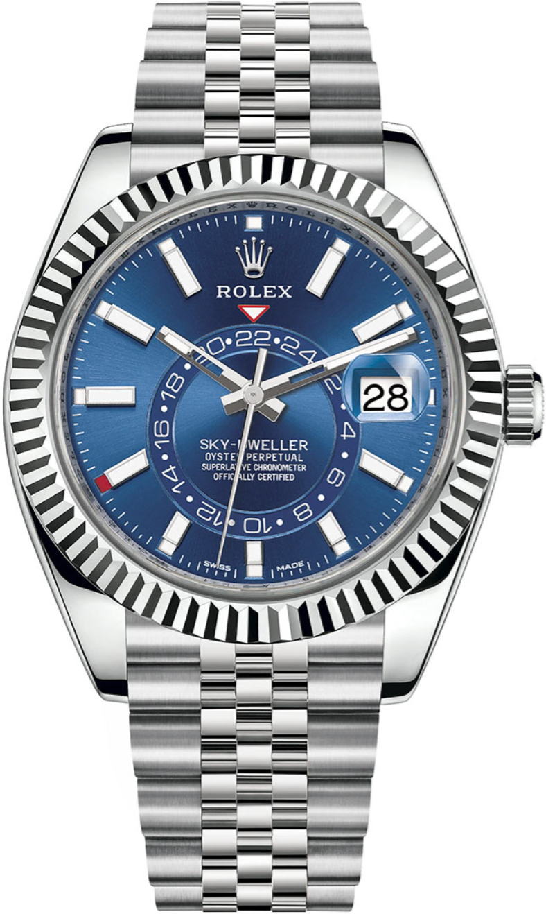 Rolex - Unworn Sky-Dweller Jubilee Blue Dial 326934