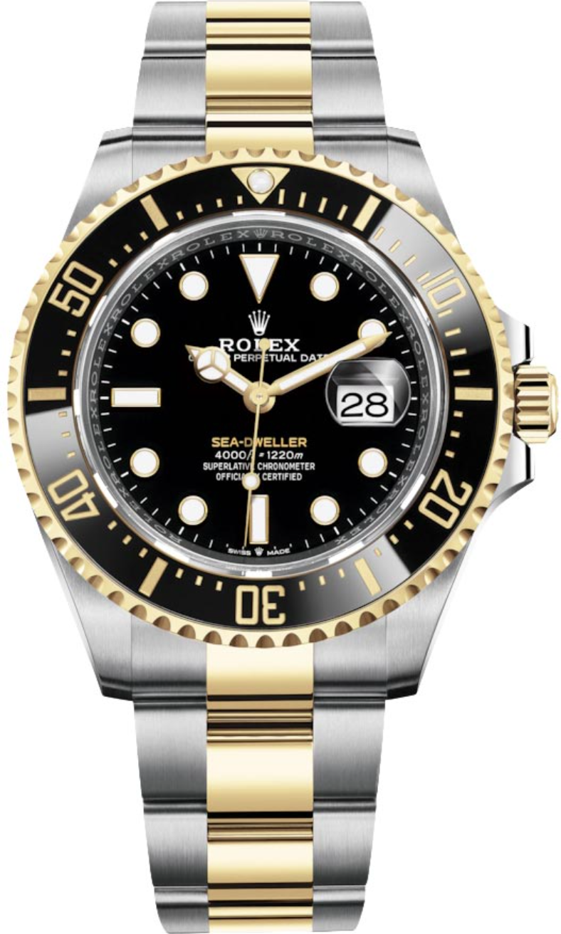 Rolex - Pre-owned Two Tone Yellow Gold Sea-Dweller 43mm 126603