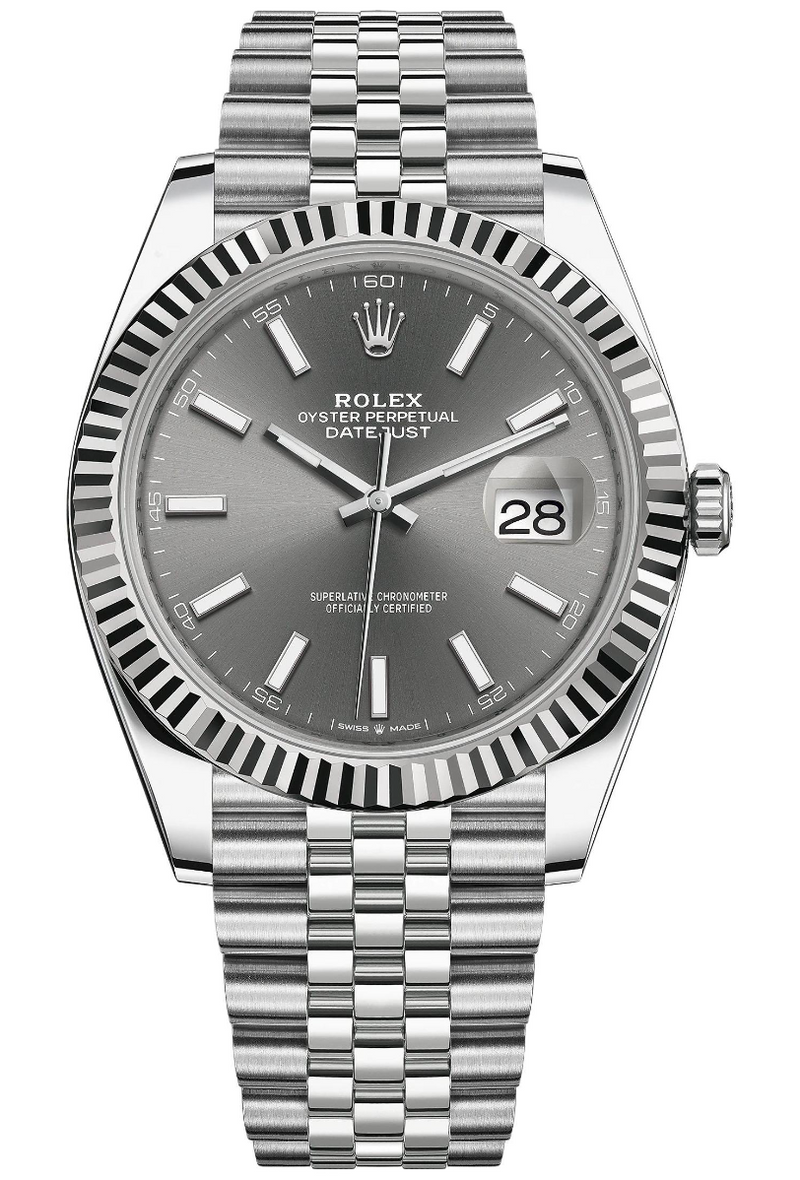 Rolex datejust gray best sale