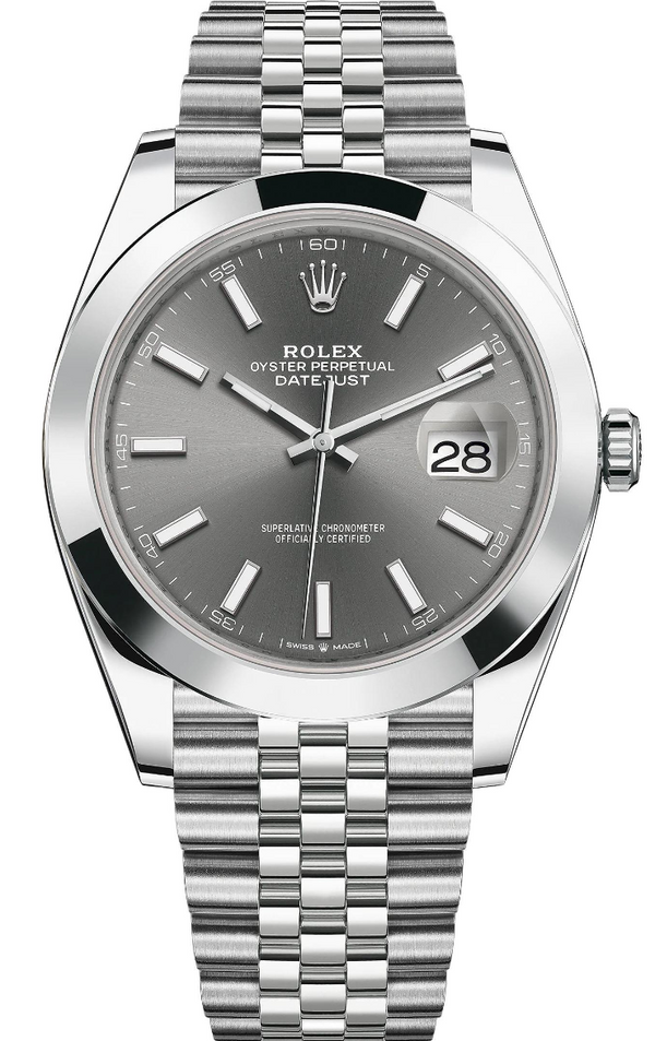 Rolex - Unworn Datejust 41mm Slate/Gray Dial Jubilee Bracelet 126300